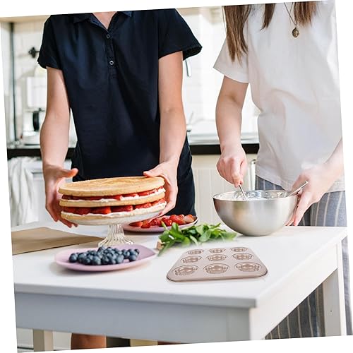 Miniatura 2 de Mikinona Molde para pastel de mono, molde para tartas de galletas, mini molde para donas, cajas para fresas con chocolate, molde para hornear