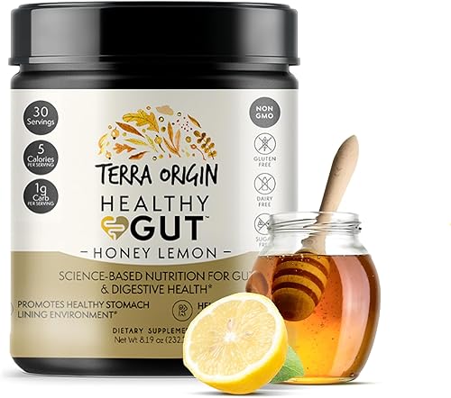 Miniatura 37 de TERRA ORIGIN Paquetes de palitos intestinales saludables, L-glutamina, olmo resbaladizo, aloe vera, extracto de raíz de regaliz, salud intestinal,