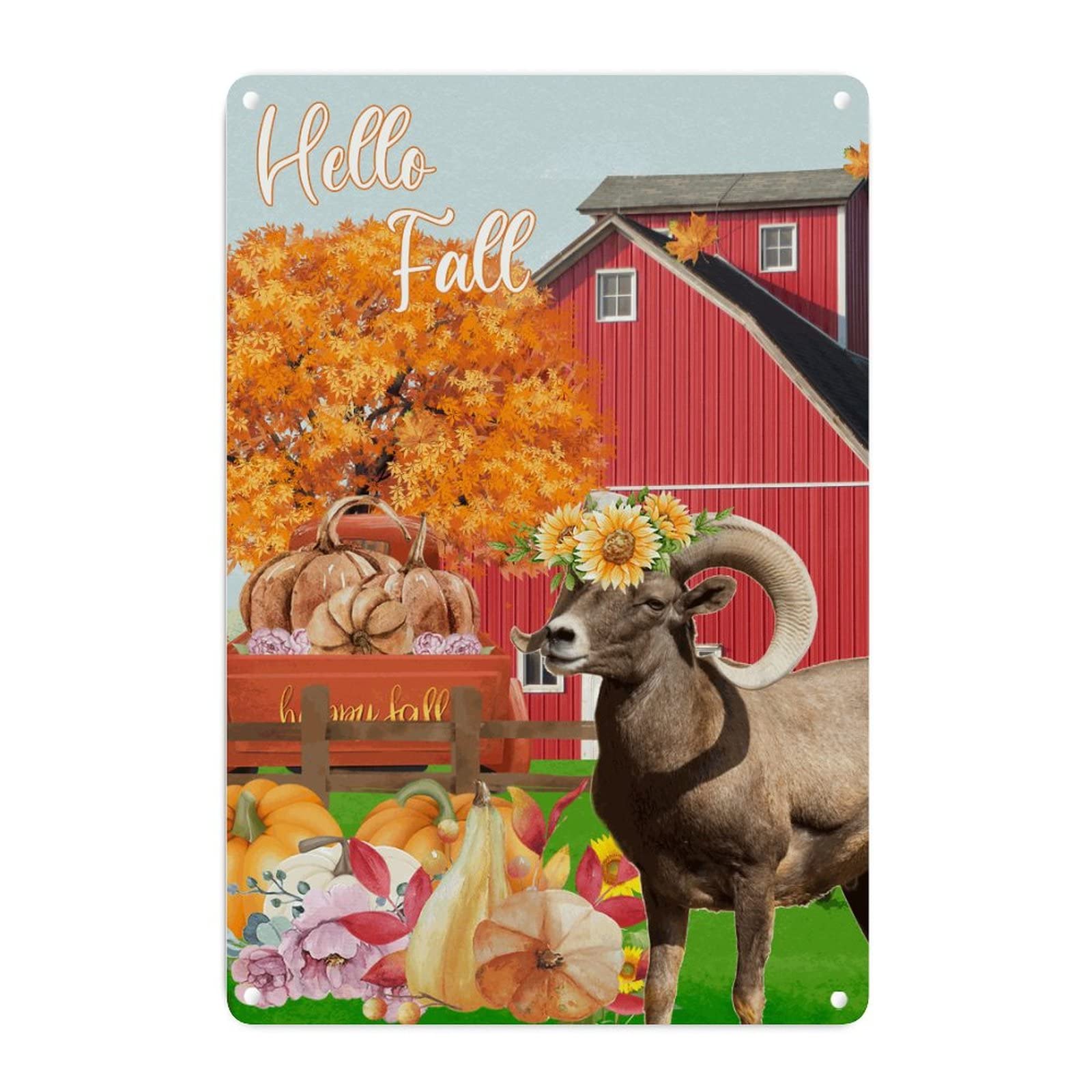 Plaque murale en métal de 45,7x30,5 cm, l'idée cadeau idéale pour une pendaison de crémaillère
