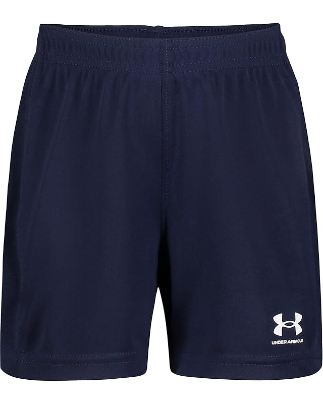 Under Armour Boys Challenger Performance Soccer Shorts Elastic Waistband Lightweight