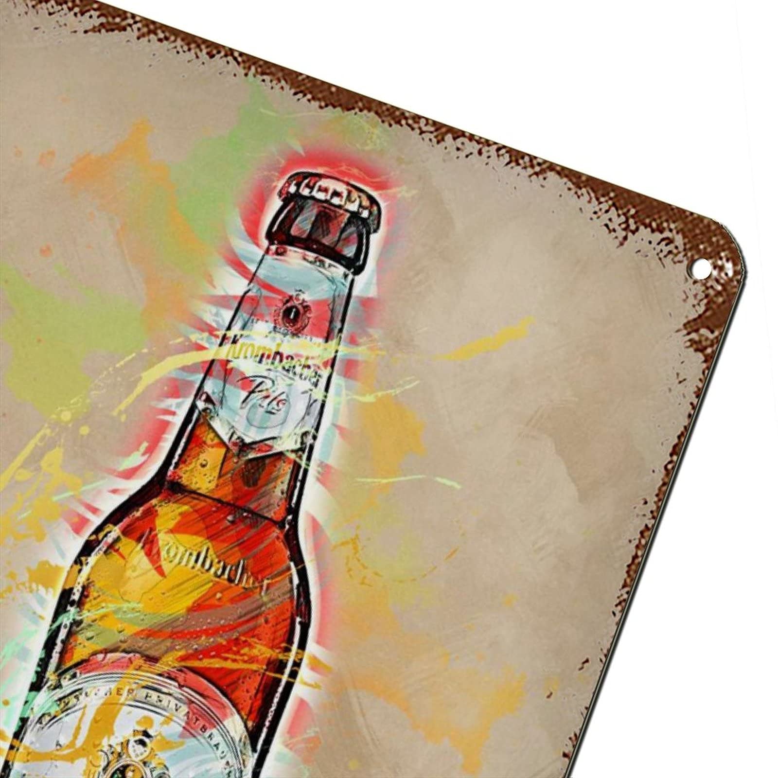 Metalen bord Tropical Bar 20x30cm: Jouw unieke tin sign