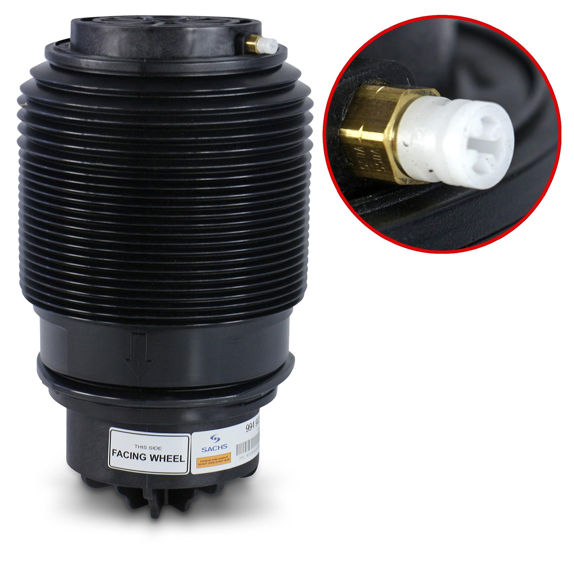 SACHS Luftfederung Luftfeder Hinterachse links 2123200325 2123200725 2123202125 994 903 Kompatibel mit MERCEDES-BENZ E-Klasse Limousine W212 E-Klasse T-modell S212 CLS C218 CLS Shooting Brake X218