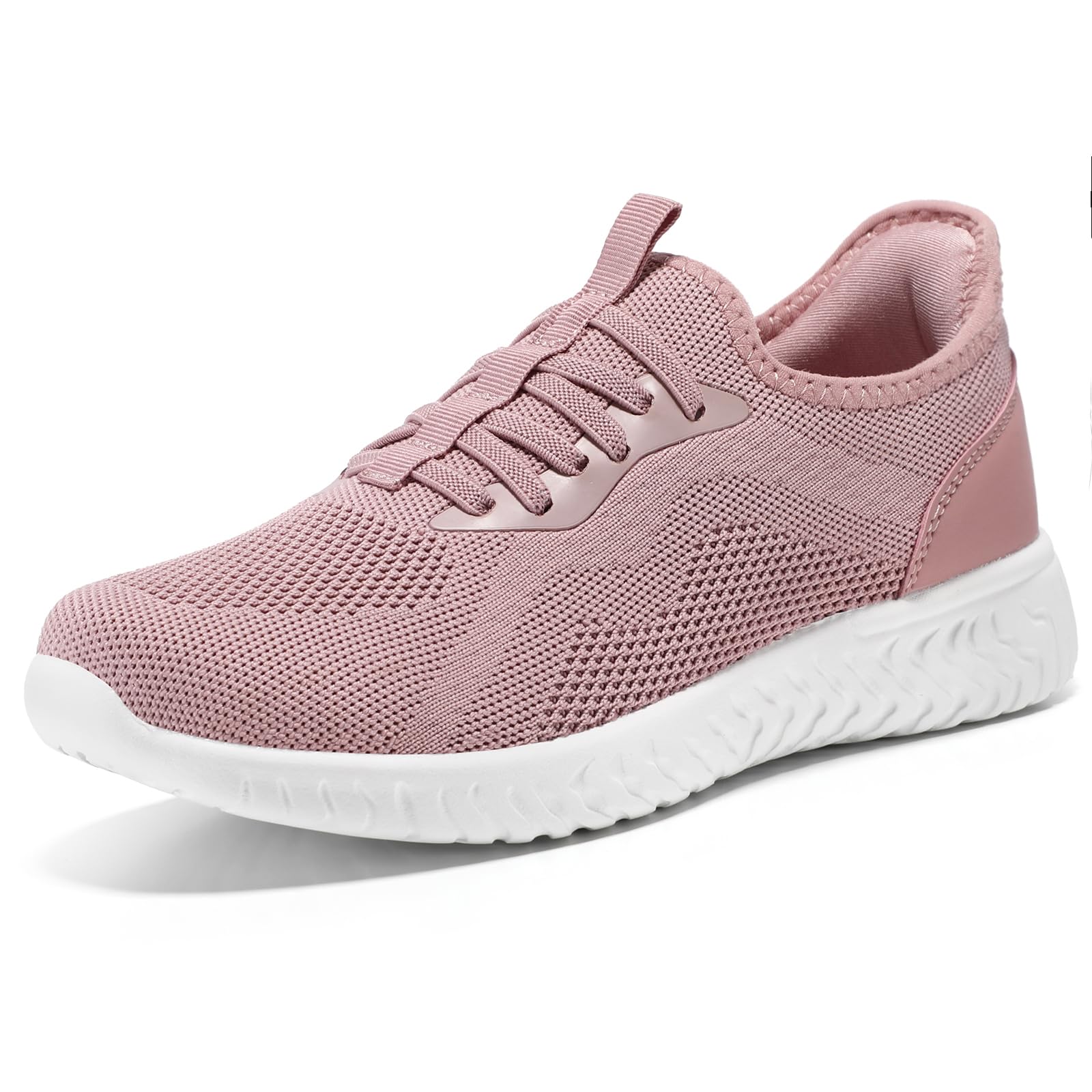 STQ Basket Femme Chaussures de Marche Mode et Sport pour Femmes Respirant sans Lacet Confort Chic Enfiler Legere Running Tennis Gym Jogging Slip on Basquette Fitness Travail Course Outdoor Sneakers