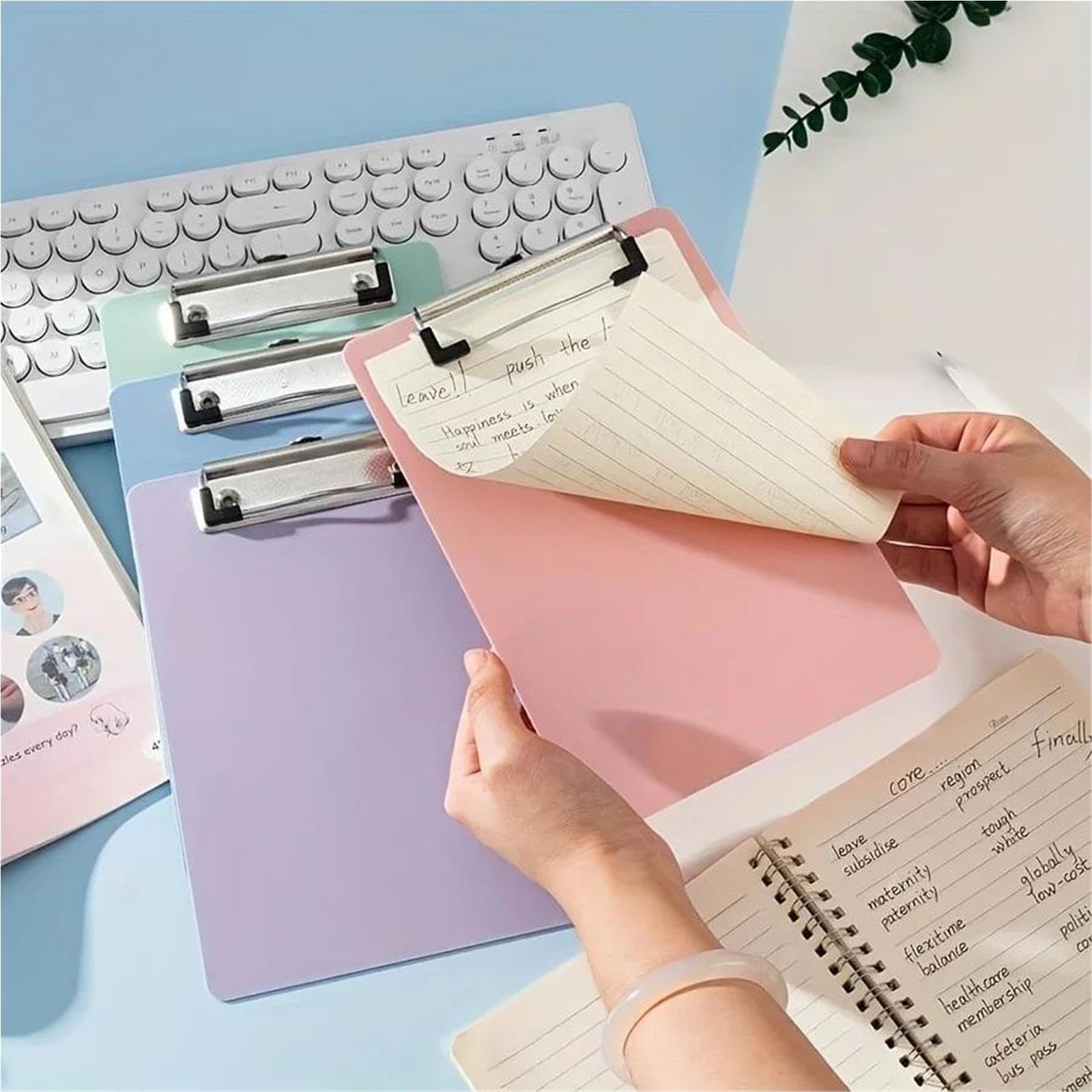 Lot de 10 porte-blocs A5 pour écriture et documents