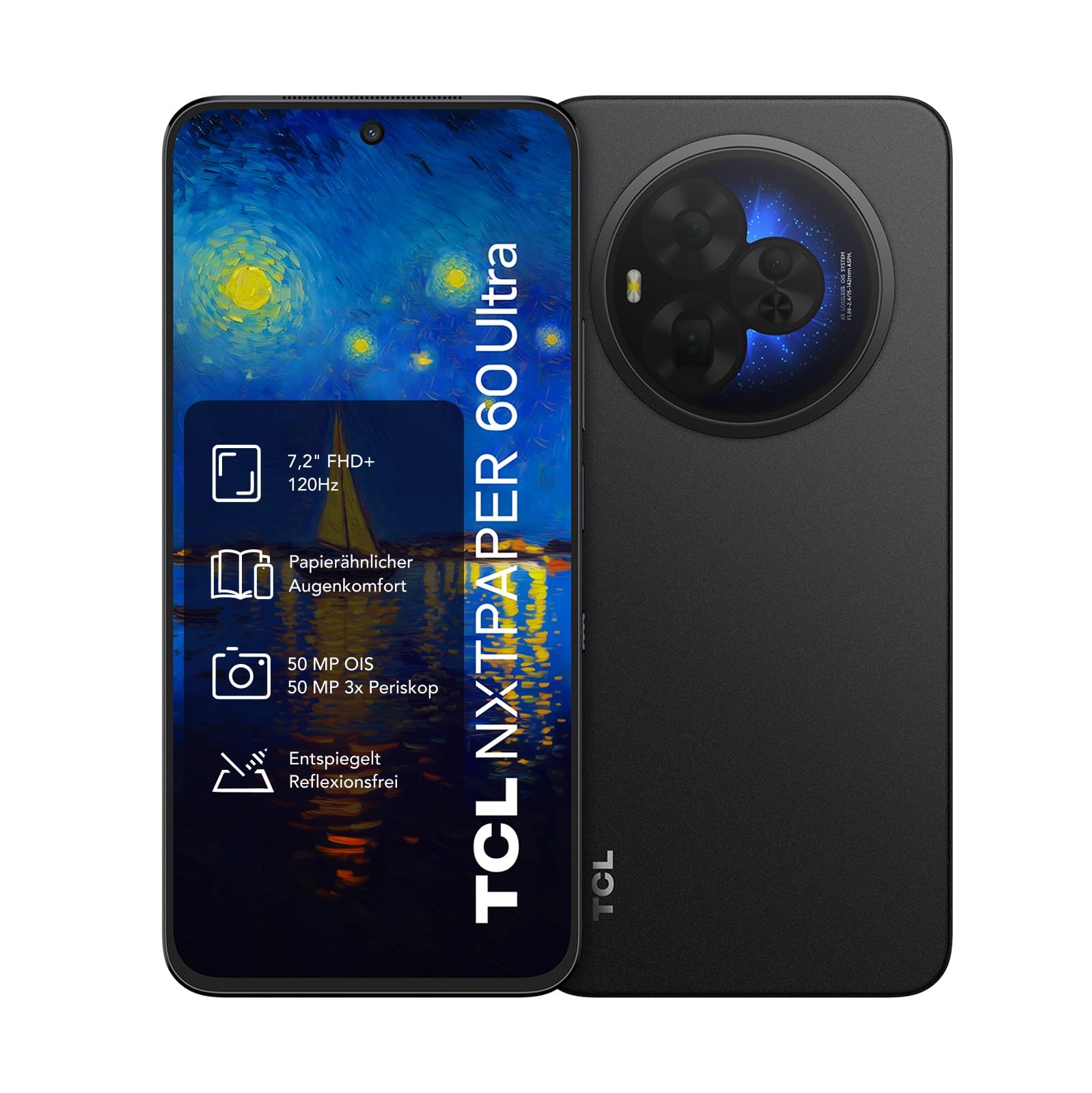 TCL NXTPAPER 60 Ultra 5G Android Smartphone, 7.2 Inch FHD+ 120 Hz