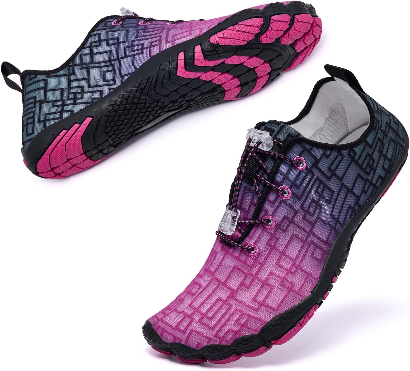 Racqua Water Shoes Quick Dry Barefoot Beach Aqua Sport Swim Surf Pool Hiking Diving Walking for Men Women - Image 2