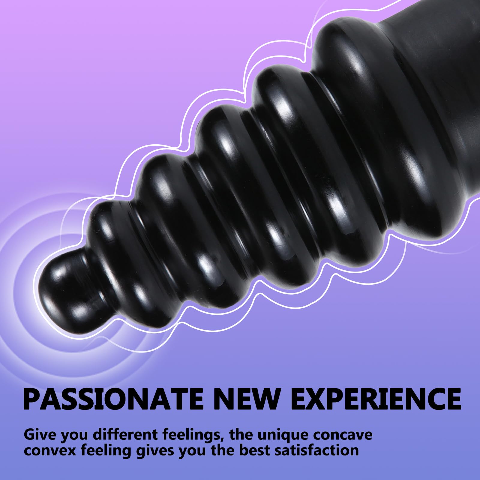 BDSMJOY Buttplug Analdildo XXL Consolador gigante, tapón anal grande con ventosa, cuentas anales Juguetes anales sexo extremo Expansor anal Juguete sexual de fisting