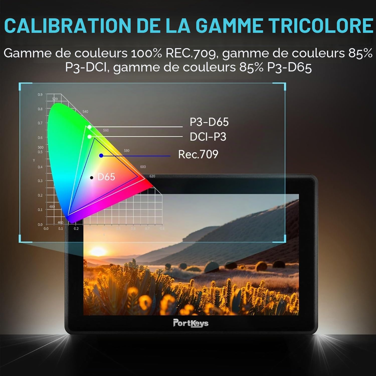 Portkeys BM5 IV 5.5-inch Wide Color Gamut on-Camera Monitor