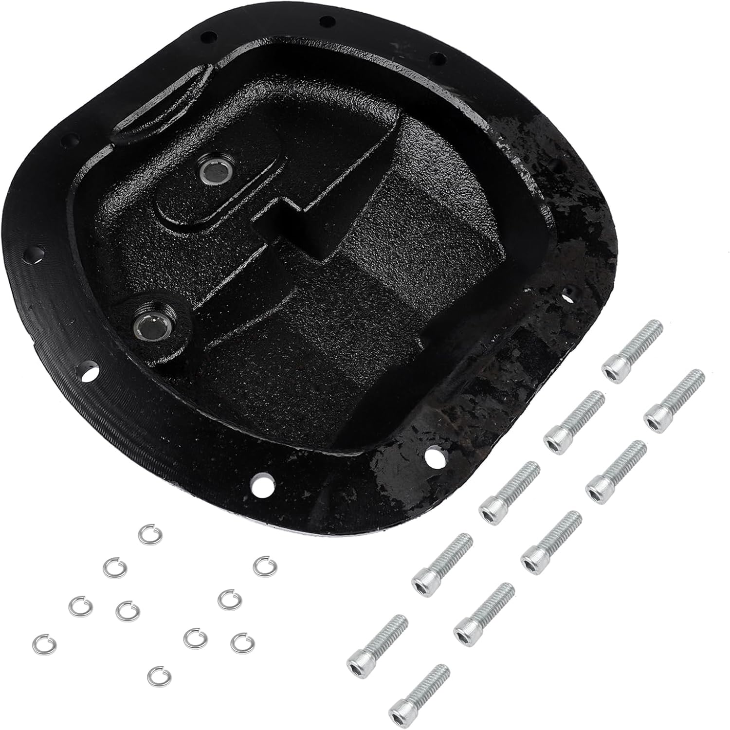 YHCC-D30 Differential Cover Replacement for Jeep Dana 30, High Rigidity Ductile Nodular Iron