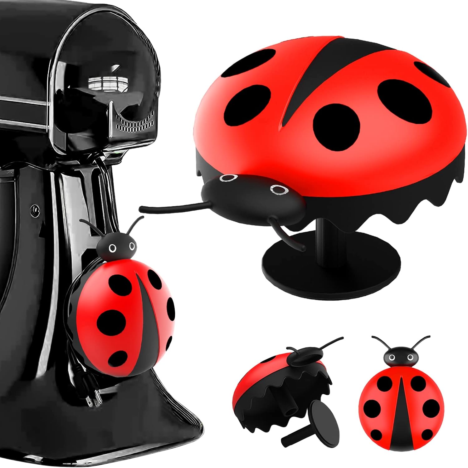 Cord Organizer for Appliances, Ladybug Cord Keeper Cord Wrapper Wire Organizers That