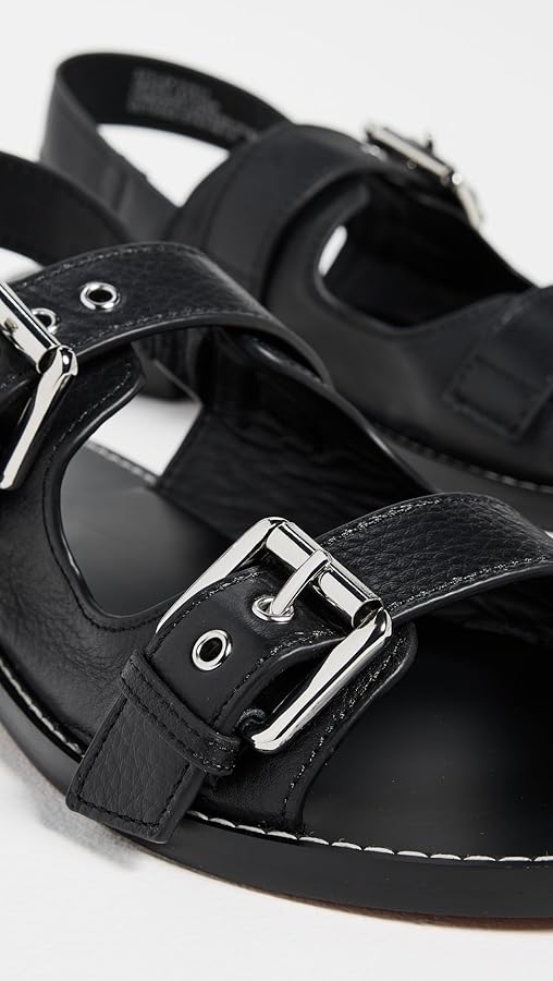 Amazon.com | Madewell Women's Indie Double Buckle Sandals, True