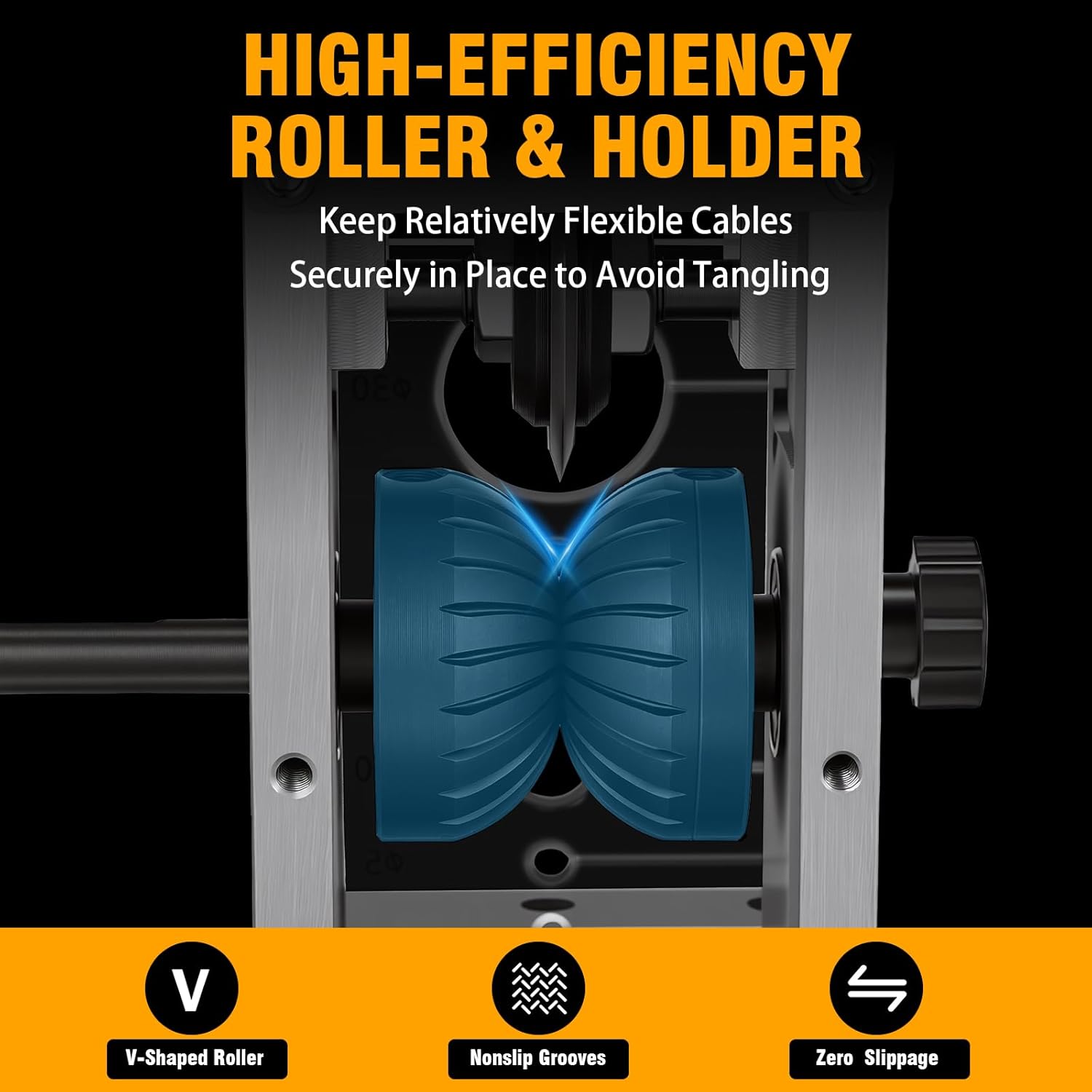 Manual Wire Stripper Machine,0.12"-1.18" Wire Stripping Machine, Wire Stripping Tool for 3-30mm Scrap Wire, Hand Crank or Drill Powered for DIY Cable, Copper Wire Stripper for Leftover Cable Recycling