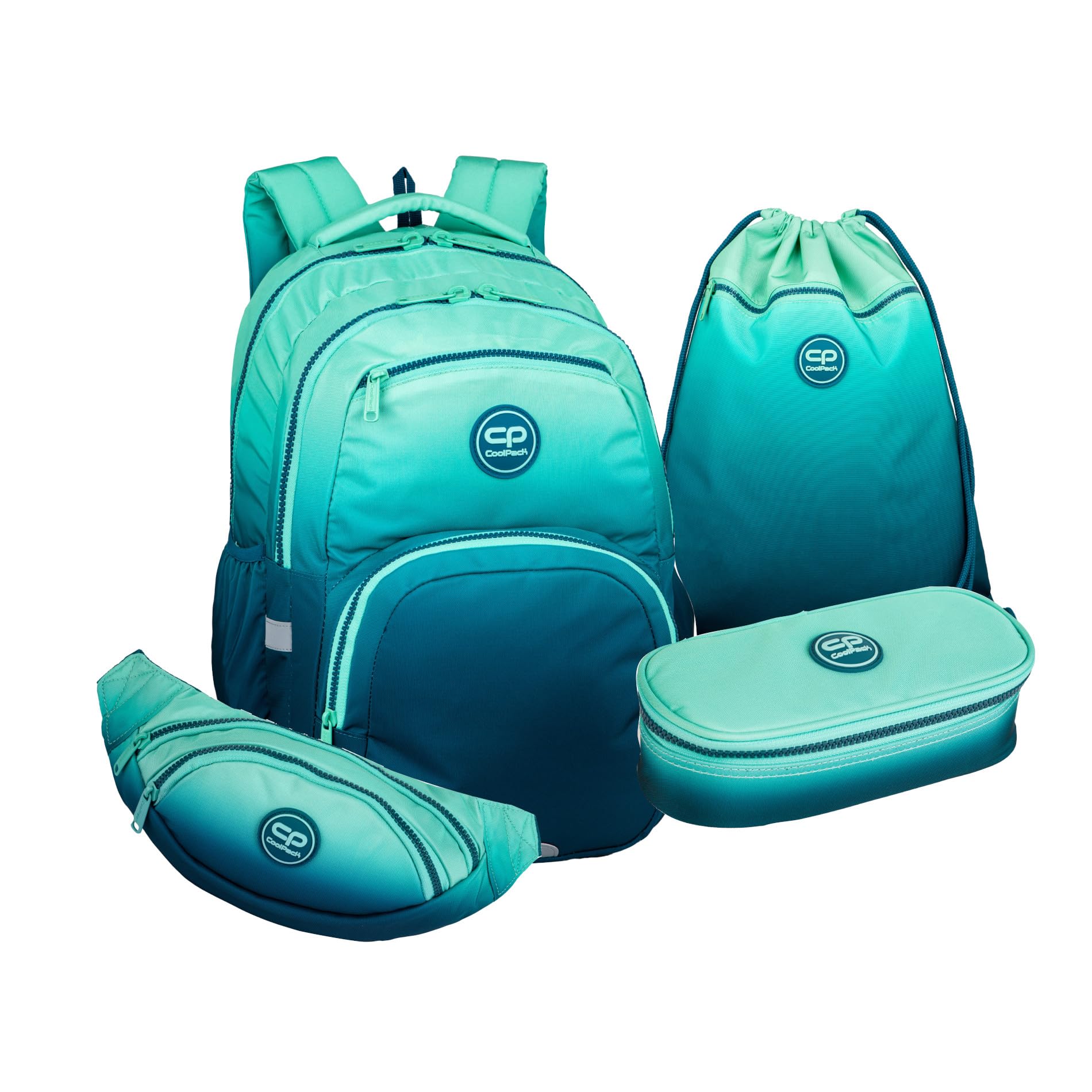 CoolPack Schulrucksack CoolPack 4tlg. Rucksack-Set PICK 17