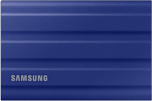 Samsung T7 Shield 2TB, Portable SSD, up-to 1050MB/s, USB 3.2 Gen2, Rugged, IP65 Water & Dust Resistant, for Photographers, Content Creators and…