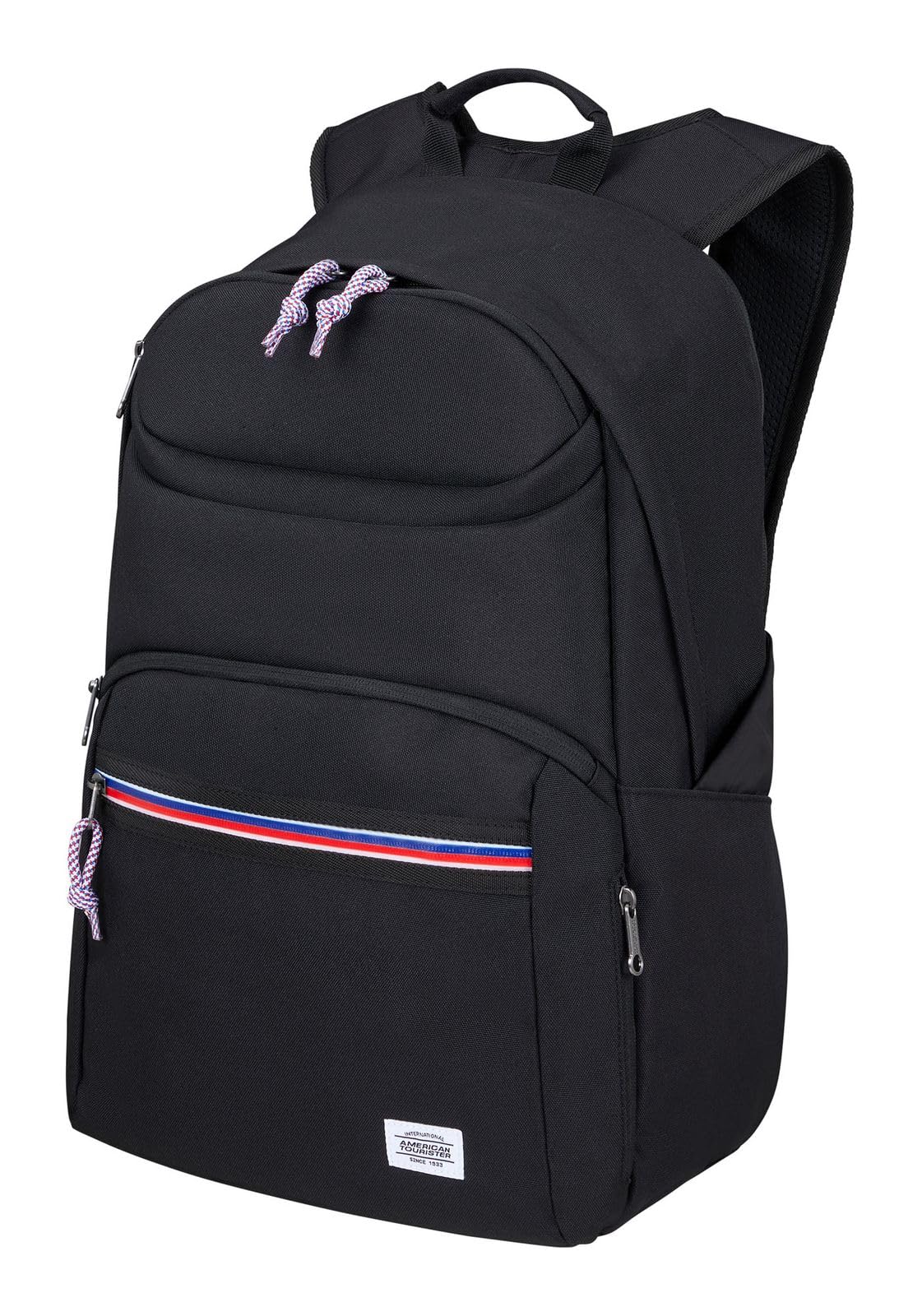 Amerykański minister wycieczki optymistycznie - 15,6 cala plecaka laptopa, 49 cm, 32 L, czarny (czarny)