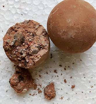 Lavis Nakumatt Clay Balls - 1.5 kg, Natural Clay for Digestion and Detox, Non Toxic Clay