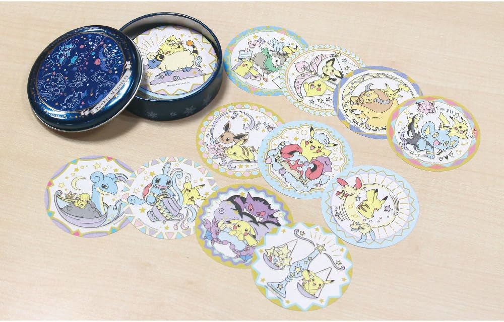 Amazon ショウワノート ポケモン スターシリーズ 缶入りメモ ネイビー メモ帳 文房具 オフィス用品