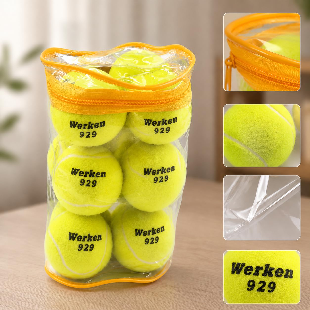 Palline da Tennis per Allenamento, Palline Tennis a Pressione per Migliorare