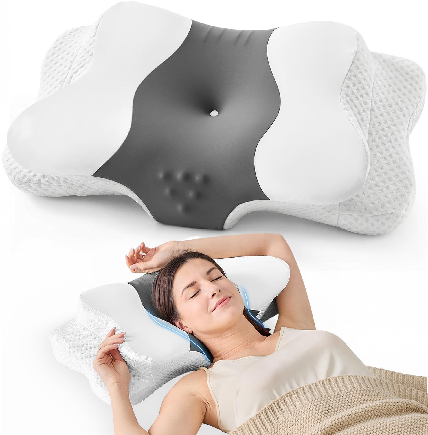DISSA Cervical Neck Pillow