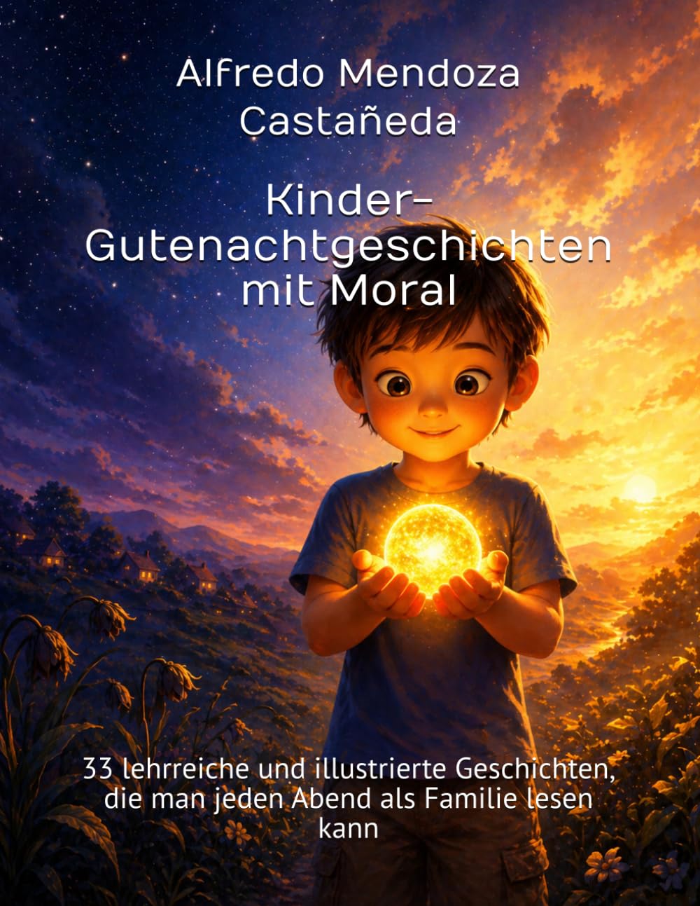 Kinder-Gutenachtgeschichten mit Moral: 33 lehrreiche und illustrierte Geschichten, die man jeden Abend als Familie lesen kann