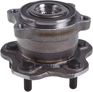 AUQDD 512548 for AWD Models Rear Wheel Hub and Bearing Assembly Compatible with 2013-2020 Infi-niti JX35 QX60 /15-22 NIS-san Murano,13-20 Pathfinder # HA590560 43202-3JA0B
