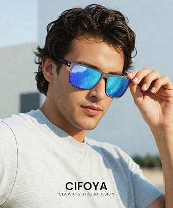 Sunglasses-Men Polarized Mens Sunglasses: Classic Women Sun Glasses UV Protection for Fishing