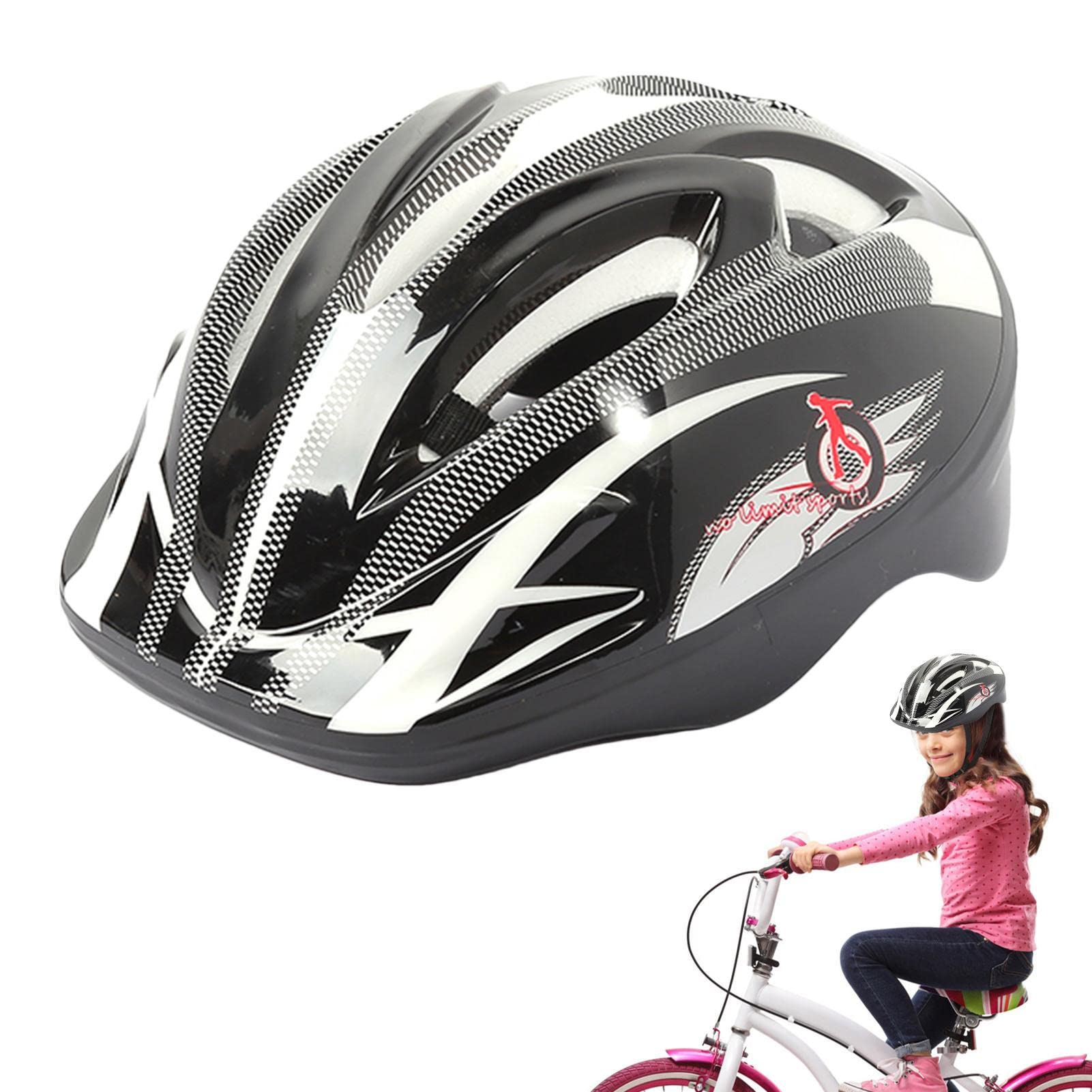 Lambo Casques de skateboard, casques de vélo réglables pour enfants - Casque de protection multi-sports pour vélo, skateboard, football, roller, scooter, équilibre