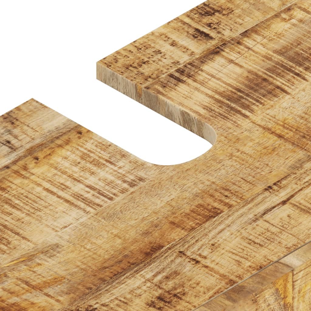 vidaXL Conjunto de Muebles de baño 2 Piezas Madera Maciza de Mango