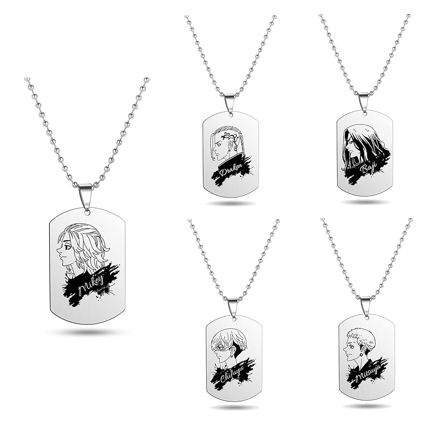 激レア 公式 東京卍リベンジャーズ ネックレス ネックレス8種セット] 東京リベンジャーズ | つむぎデザイン