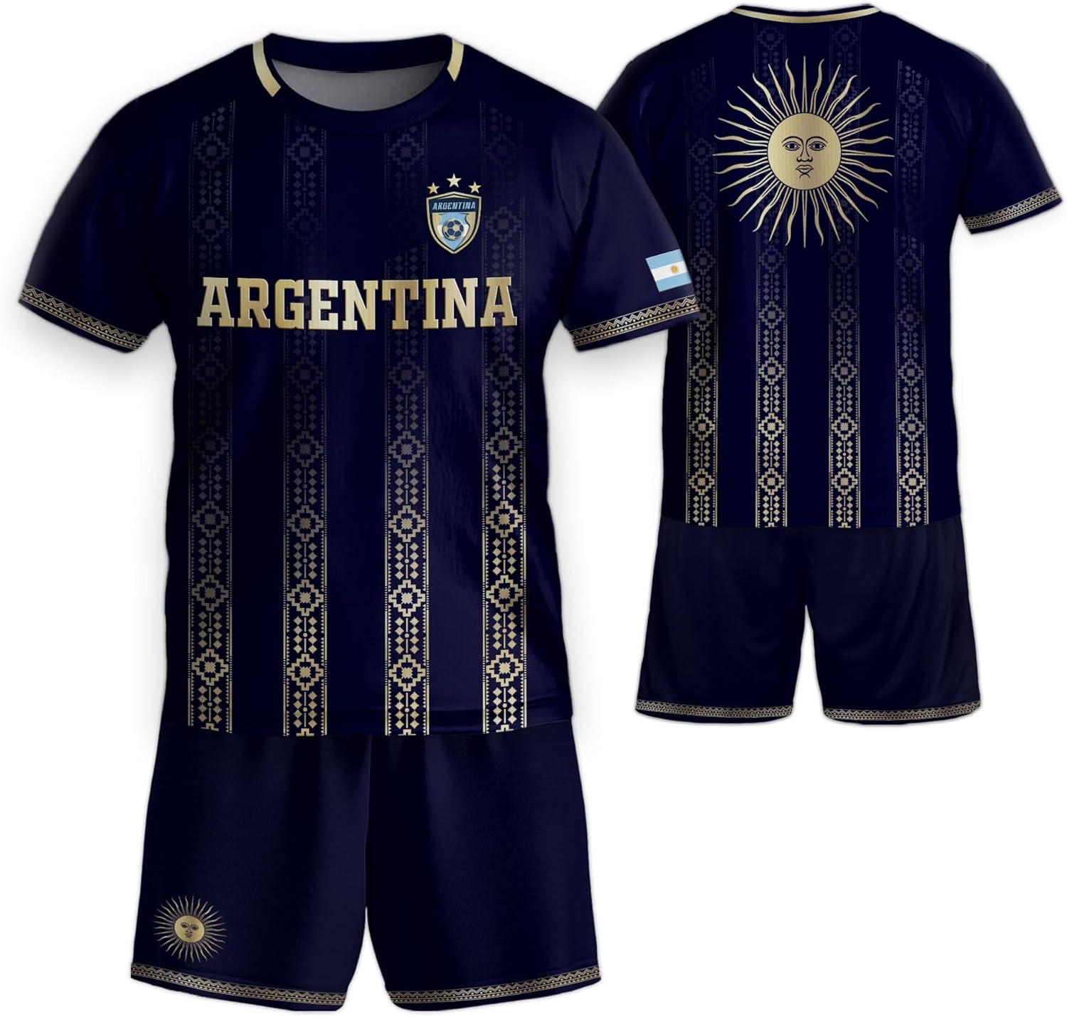 Argentina Soccer Jersey Kid, Argentine Soccer Jerseys Boys Girls Youth, Youth Argentine Soccer Jersey