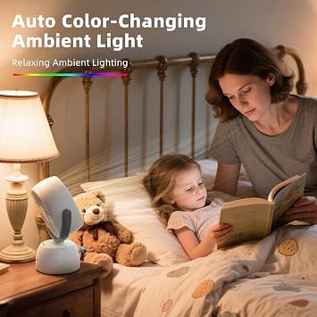 Desk Fan with AI Tracking Head Movement Follow 200 Speeds Digital Display