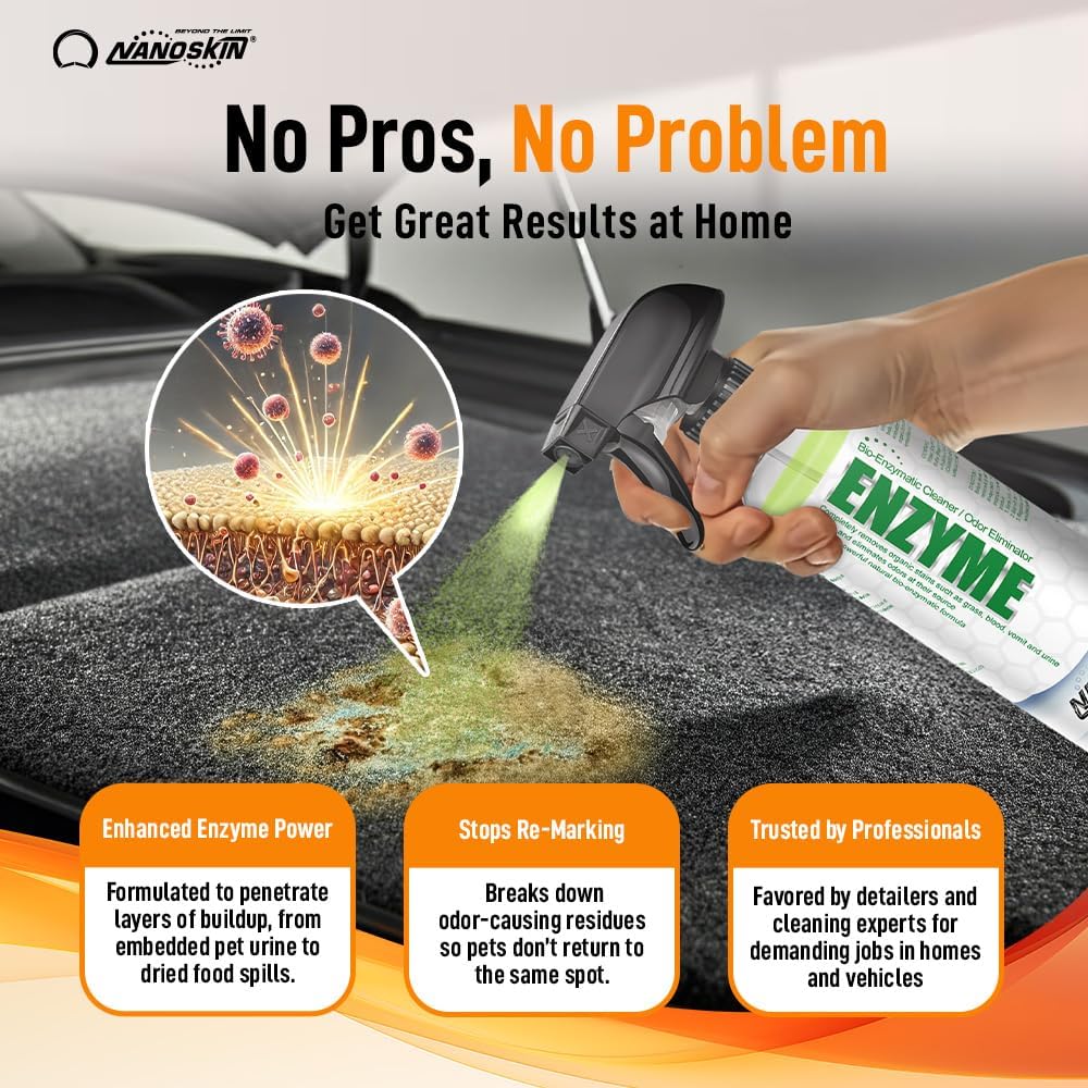 ENZYME Multi-pose Cleaner & Odor Elimir - Removes plex