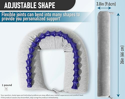 Miniatura 8 de Almohada de cuello torcido + botellas a prueba de fugas