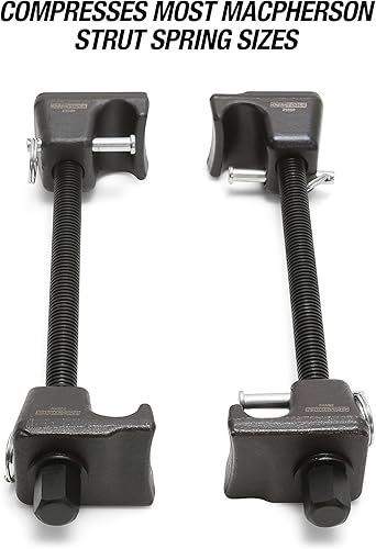 Miniatura 5 de OEMTOOLS 25550 MacPherson - Compresor de resorte de puntal de 10.75 pulgadas, herramienta de mantenimiento del sistema de suspensión automotriz, 2