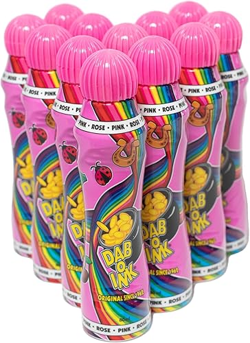 Dab-O-Ink Una docena de 3 oz Pink Bingo Dauber