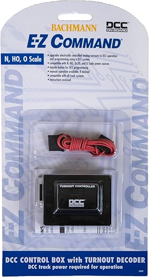 Bachmann Trains - DCC Control Box with Turnout DECODER - HO Scale