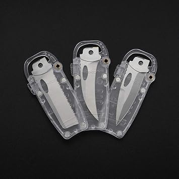 ROXON Replaceable Knife Blades for S802 Phantom and S502 Phantasy BA04staight+BA10spey point+BA11curved