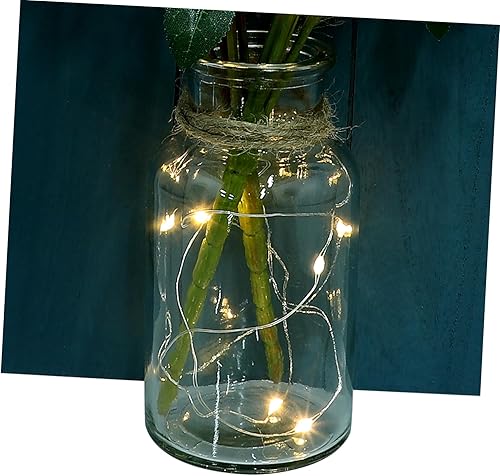 Miniatura 7 de DECHOUS 2 apliques de pared para pared, tarros de albañil, luces de pared rústicas, luz solar decorativa, decoración del hogar, luces de pared para