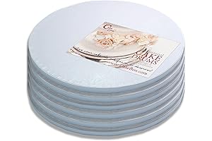 White 12-Inch Cake Drum For Minimalist Display