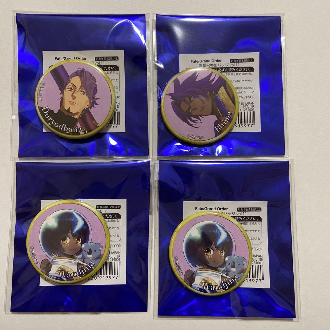 FGO 霊基召喚缶バッジvol.11