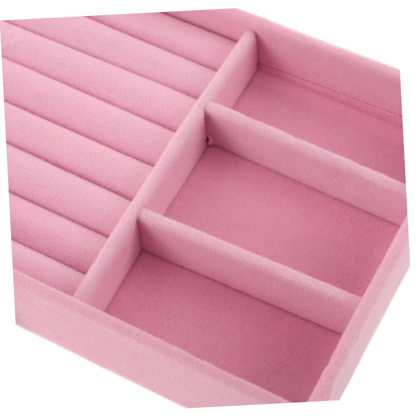 Gatuida Scatola con Trasparente Organizer Strati con per Collane e Design Pratico per Casa e Rosa
