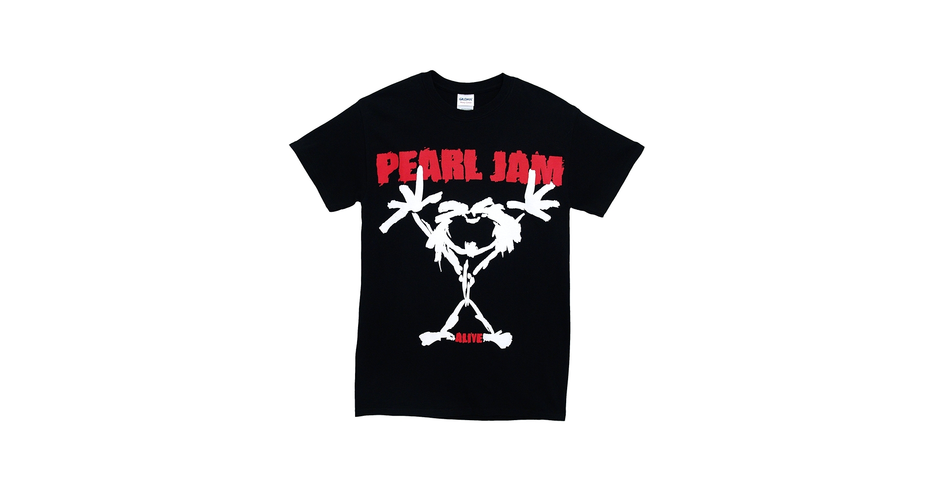 PEARL JAM Tシャツ ブラック Amazon.com: Pearl Jam Stick Man Men's T-Shirt - Black (X