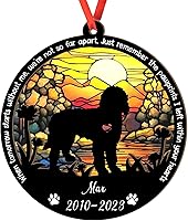 Vista 18 de Adorno personalizado para atrapasoles Bichon Frise, Bichon Frise Sun Catcher Adorno de Navidad – Regalo para perro amante, Bichon Frise 3D 2 capas