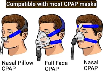AVEEN 4-Packs CPAP Strap Covers, CPAP Strap Comfort Pads, CPAP face Pads, Comfortable CPAP supplies