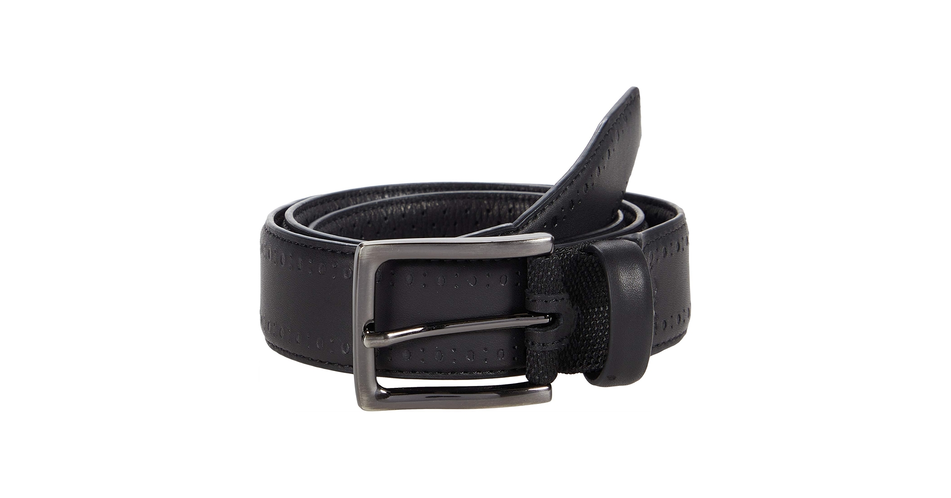 Amazon.com: Johnston & Murphy® XC4 Perfed Edge Belt for Men