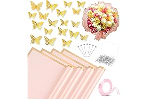 Roadplum Pink Floral Bouquet Wrapping Paper: Enhance Your Gifts with Blooming Elegance