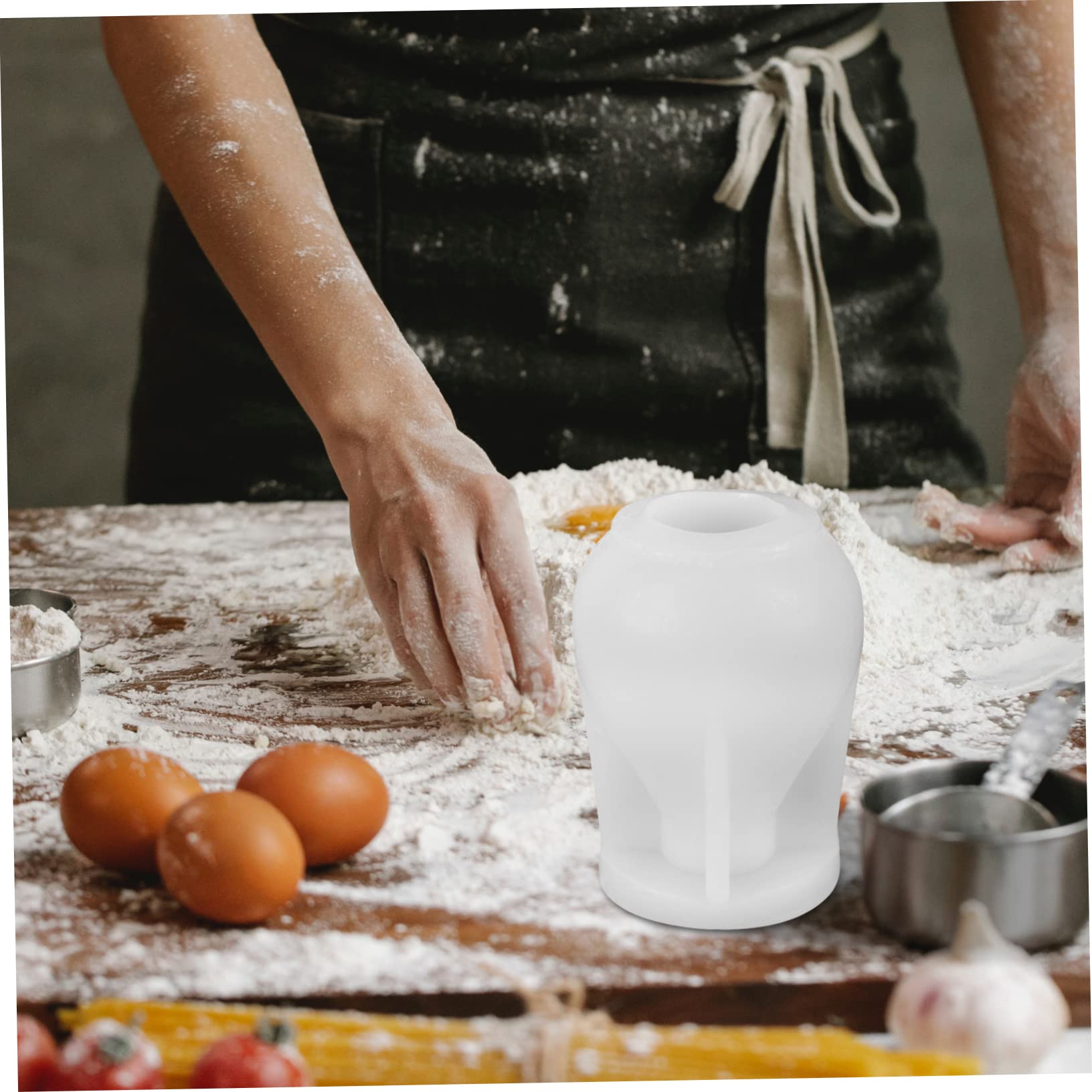 HOMSFOU 3 Pezzi stampo a goccia stampo artigianale stampo per colata di sapone creativo per candele in silicone Stampo per fai da te ornamento da scrivania Gel di silice