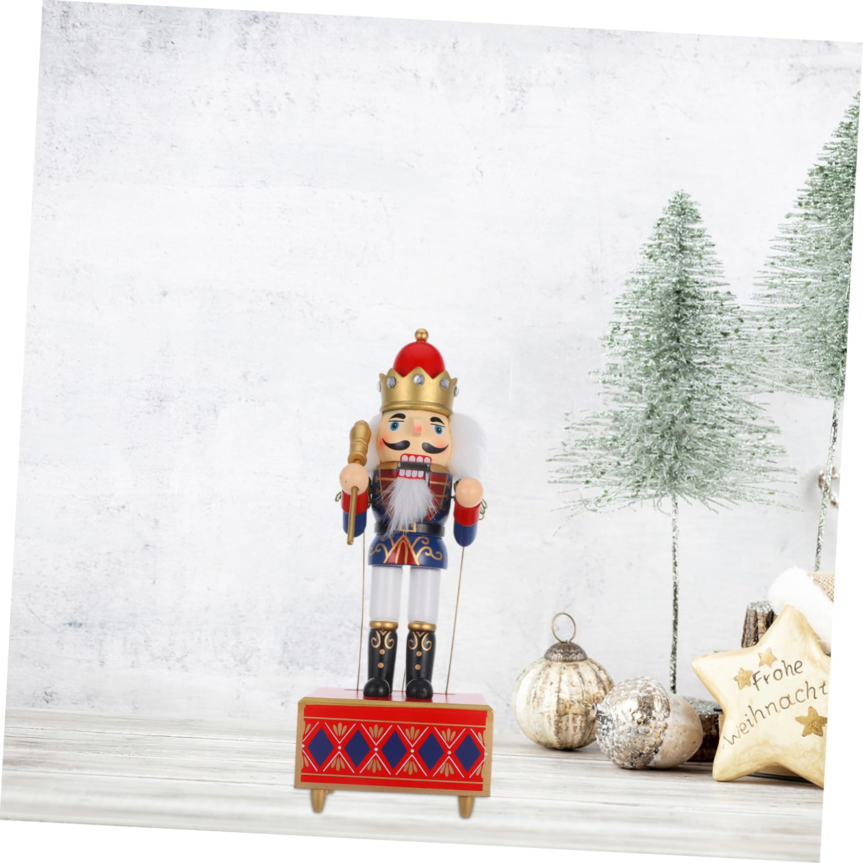 ABOOFAN Musical Box 32cm Weihnachten Musik Box Wind Elegante Für Wohnzimmer