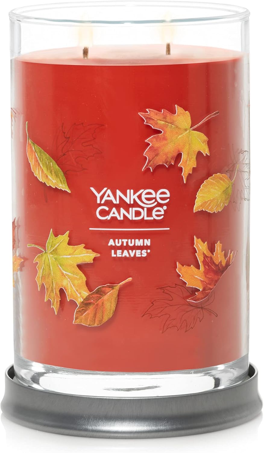 Yankee Candle Autumn Leaves Scented, Signature 20oz Large