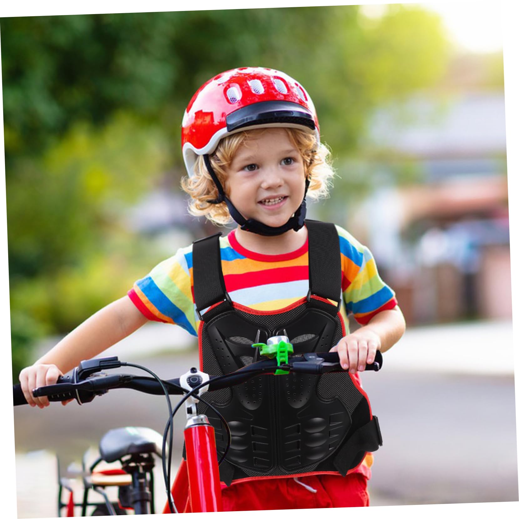 Stilljacke Jungenjacke Kinder-Tanktops Kinder-Körperschutz Fahrrad-Brustschutz Motorrad-Rückenschutz Motorrad-Schutzausrüstung Körperpflege Kinder-Rüstungsjacke